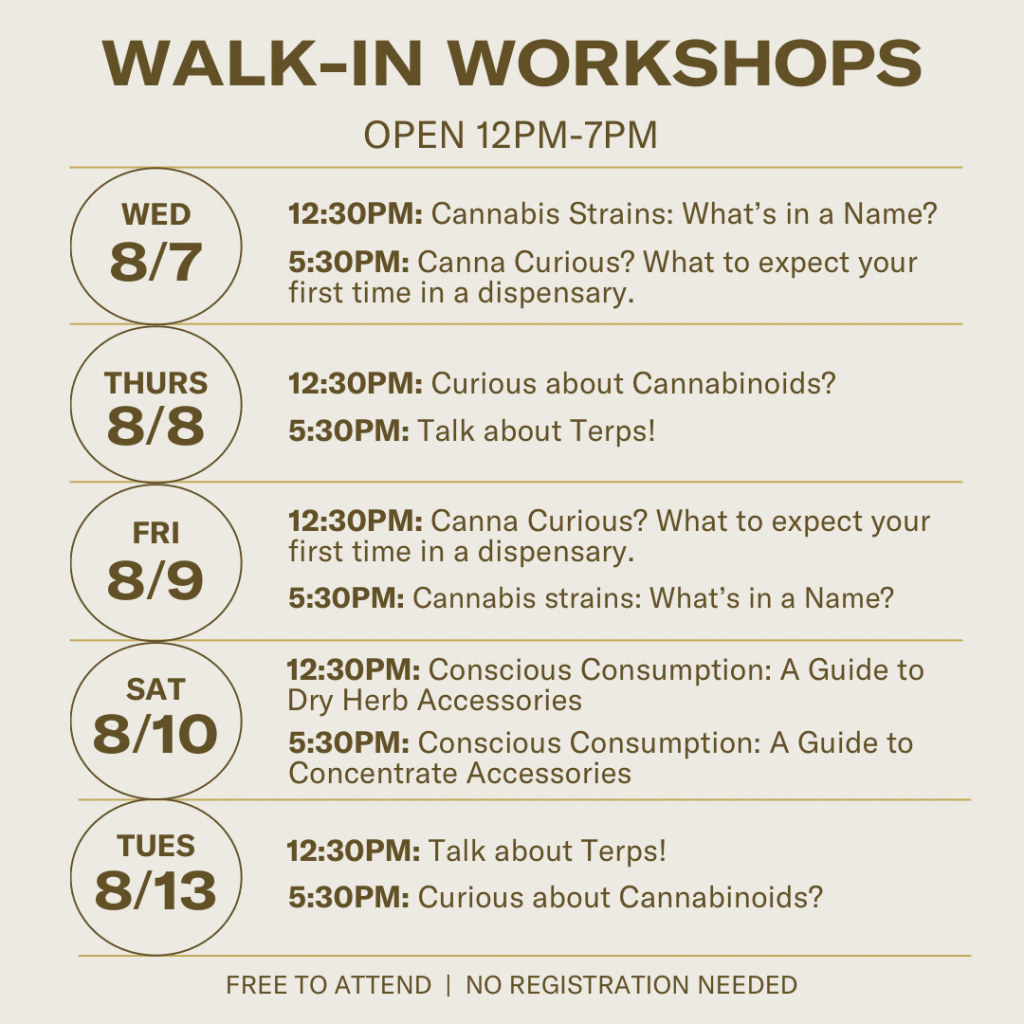 Canna Remedies Community Preview Days Workshops