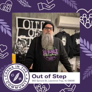 Canna in the Community Featured Business: Out of Step at the Trenton Farmers Market